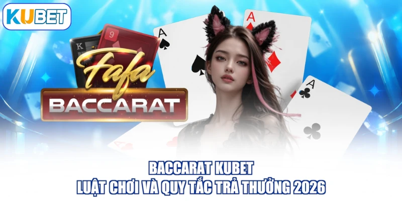 Baccarat KUBET - Luật Chơi Và Quy Tắc Trả Thưởng 2026