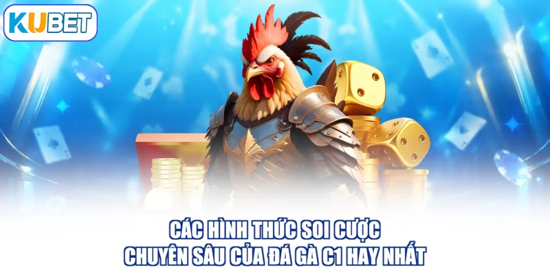Các hình thức soi cược chuyên sâu của đá gà C1 hay nhất