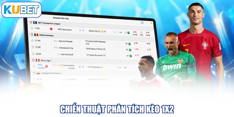 Chiến thuật phân tích kèo 1X2